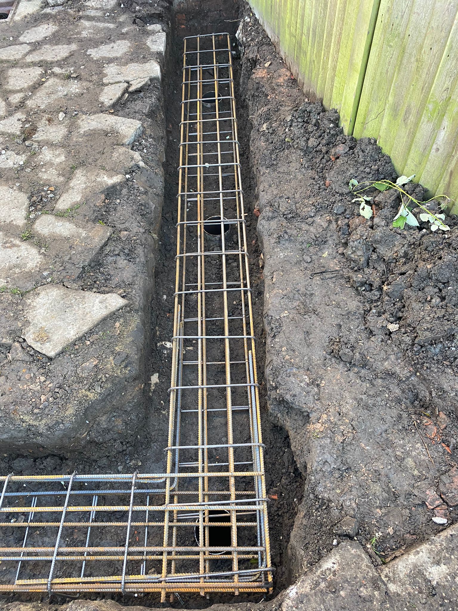 Piled foundation
